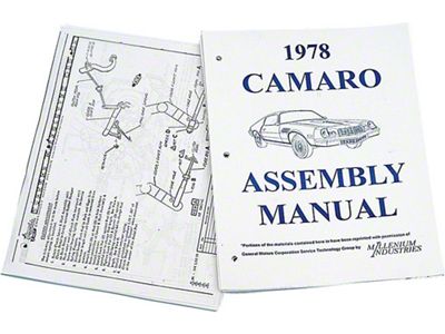 1978 Camaro Factory Assembly Manual