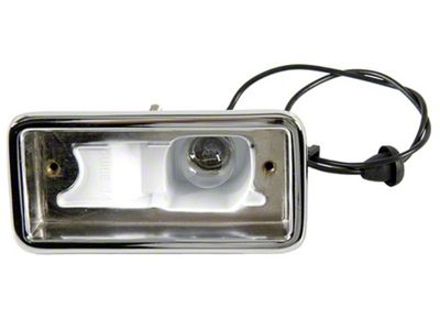 Camaro Back-Up Light Housing, Left, Rally Sport RS , 1967-1968