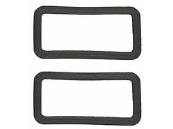 Camaro Back-Up Light Housing To Body Gaskets, Molded, RallySport RS , 1967-1968