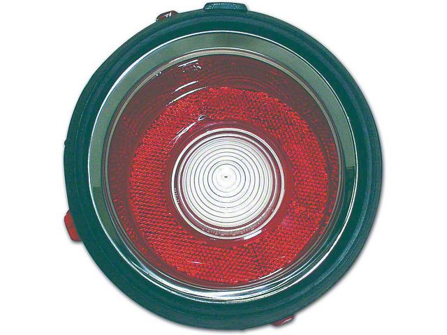 Camaro Back-Up Light Lens, Except Rally Sport, Right, 1970-1971Early