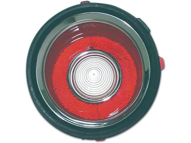 Camaro Back-Up Light Lens, Left, Rally Sport RS , 1970-1971 (Rally Sport RS Coupe)