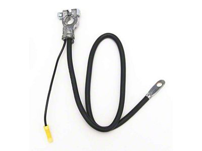 Camaro Battery Cable, Negative, Replacement, Side Post, 1971-1972