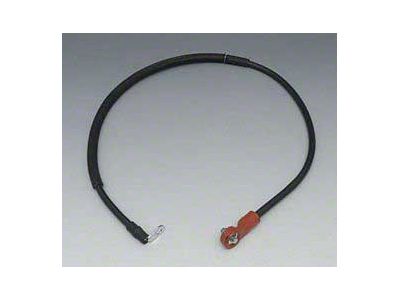 Camaro Battery Cable, Positive, Side Mount, 1972 V8, 1973 307ci