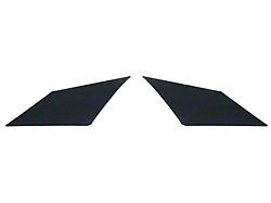 Bedford Ribbed Grain Inner Sail Panels; Black (68-69 Camaro)