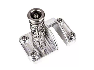 Billet Hood Latch Assembly; Machined Finish (67-81 Camaro)