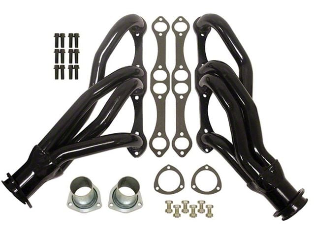 Camaro Black Shorty Headers, Small Block, 1967-1981