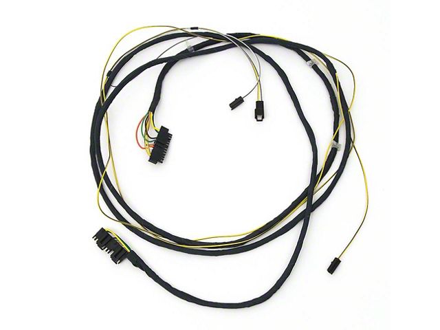 Camaro Rear Body & Taillight Wiring Harness, With Seat BeltWarning-Dash To Quarter Panel, 1972-1973