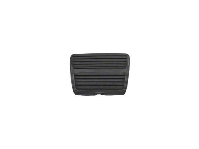 Brake Pedal Pad,Cars w/Drum Brakes/Manual Transmisison,67-81