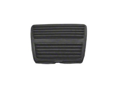 Brake Pedal Pad,Cars w/Drum Brakes/Manual Transmisison,67-81