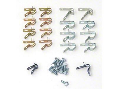 Camaro Brake & Fuel Line Clip Set, 1975-1981