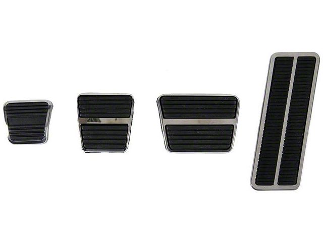 Brake & Gas Pedal Kit,w/ Disc Brakes & M/T,72-81