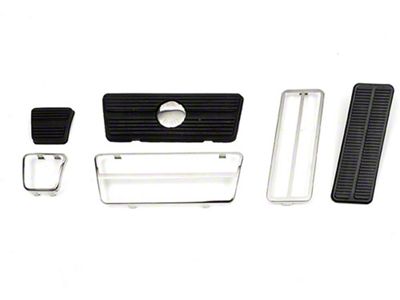 Brake & Gas Pedal Kit,w/ Disc Brakes & A/T,70-81