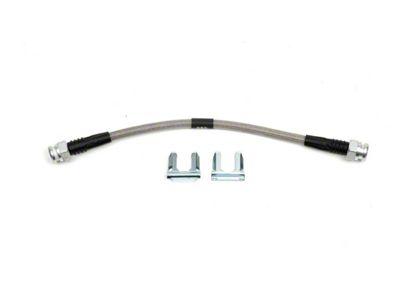 Camaro Brake Hose, Front, Braided Stainless Steel, For CarsWith Disc Brakes, 1967-1968