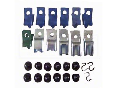 Camaro Brake Line Clips, Set, 1982-1992