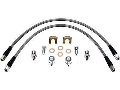 Camaro Brake Line Kit, 2-Wheel Power Disc, Stainless Steel,1980