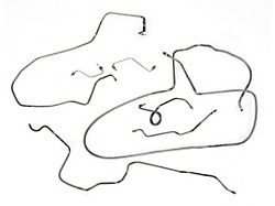 Camaro Brake Line Kit, Power Disc, Stainless Steel, Z28, 1975-1980 (Z/28 Coupe)