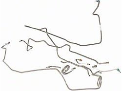 Camaro Brake Line Kit, Power Disc, Stainless Steel, Z28, 1981 (Z/28 Coupe)