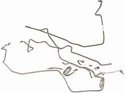 Camaro Brake Line Kit, Power Disc, Stainless Steel, Z28, 1981 (Z28 Coupe)