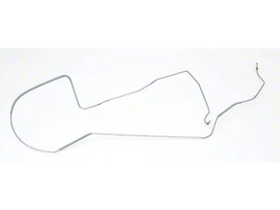 Camaro Brake Line, One-Piece, Front To Rear, 1968