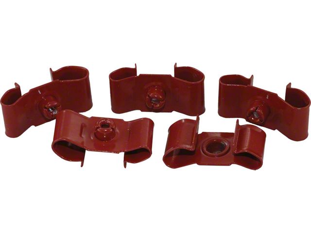 Brake Line Retaining Clamp Set,67-68