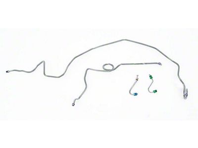 Camaro Brake Line Set, Front, For Cars With A V8 Engine, 1982-1983