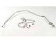 Camaro Brake Line Set, Front, Stainless Steel, For Cars With Manual Disc Brakes, 1967-1968