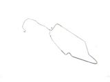 Brake Line Set, Front To Rear, Steel, One-Piece (1967 Camaro)