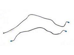 Brake Line Set, Rear Axle, Steel, Mono Leaf Spring (1968 Camaro)