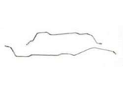 Camaro Brake Line Set, Rear Axle, Steel, Multi-Leaf Spring,1968