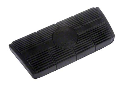 Camaro Brake Pedal Pad, For Cars With Drum Brakes & Automatic Transmission, 1967-75