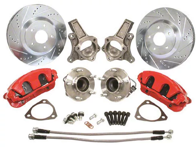 Camaro Brake Upgrade Kit, C5 Corvette Style, 1967-1969