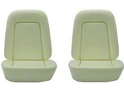 Bucket Seat Foam Cushions, w/Reinforcing Wire, Standard (1969 Camaro)