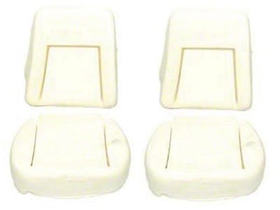 69 Deluxe Seat Foam W/o Wire,pair
