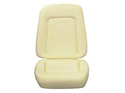 Camaro Bucket Seat Foam, For Standard Interior, Front, 1967-1968