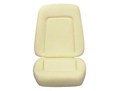 Camaro Bucket Seat Foam, For Standard Interior, Front, 1967-1968