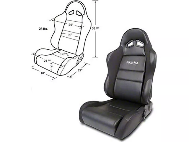 Camaro Bucket Seat, Sportsman Series, Right