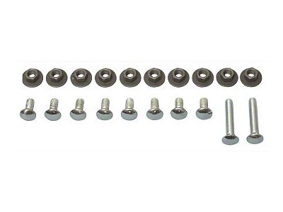 Camaro Bumper Bolt Kit, Front & Rear, 1968-1969