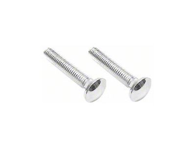 Camaro Bumper Mounting Bolts, Outer Front, Polished Chrome,1968-1969