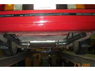 82-92 Camaro/Firebird 4 Catback Exhaust System w/ Spintech Race Series Muffler Dual Tailpipe, for Single Cat Car, Mufflex - Hawks Third Generation 82-92 Camaro/Firebird 4 Catback Exhaust System w/ Spintech Race Series Muffler Dual Tailpipe, for Single Cat Car, Mufflex - Hawks Third Generation