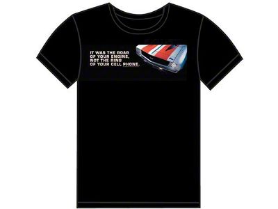 Camaro Cell Phone T-Shirt, Black