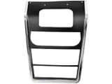 Center Dash Panel; Black (67-68 Camaro w/ AC)