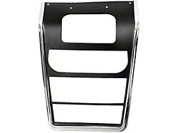 Center Dash Panel; Black (67-68 Camaro w/ AC)