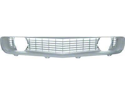 OPR Camaro Center Grille, Silver, For Cars With Standard Trim Non-Rally Sport , 1969