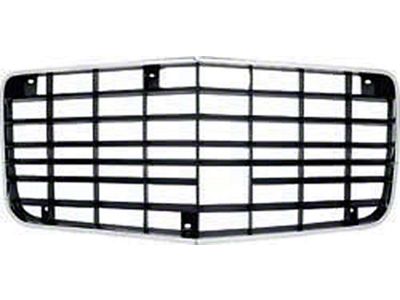 Camaro Center Grille, Standard, Black, 1972-1973 (Z/28 Coupe)