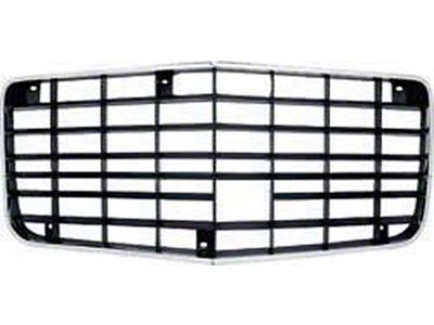 Camaro Center Grille, Standard, Black, 1972-1973 (Z28 Coupe)