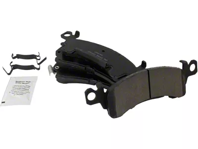 Ceramic Brake Pads; Front Pair (69-81 Camaro w/ Front Disc Brakes)