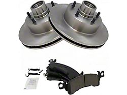 Ceramic Brake Rotor and Pad Kit; Front (79-81 Camaro)