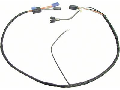 Camaro Clock Wiring Harness, Dash, Center, 1969