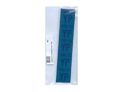 Coil Spring Tape Decals, Code YP, COPO (1969 Camaro)