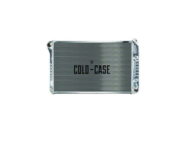 Camaro Cold Case Aluminum Radiator, Big 2 Row, Automatic Transmission, 1970-1981